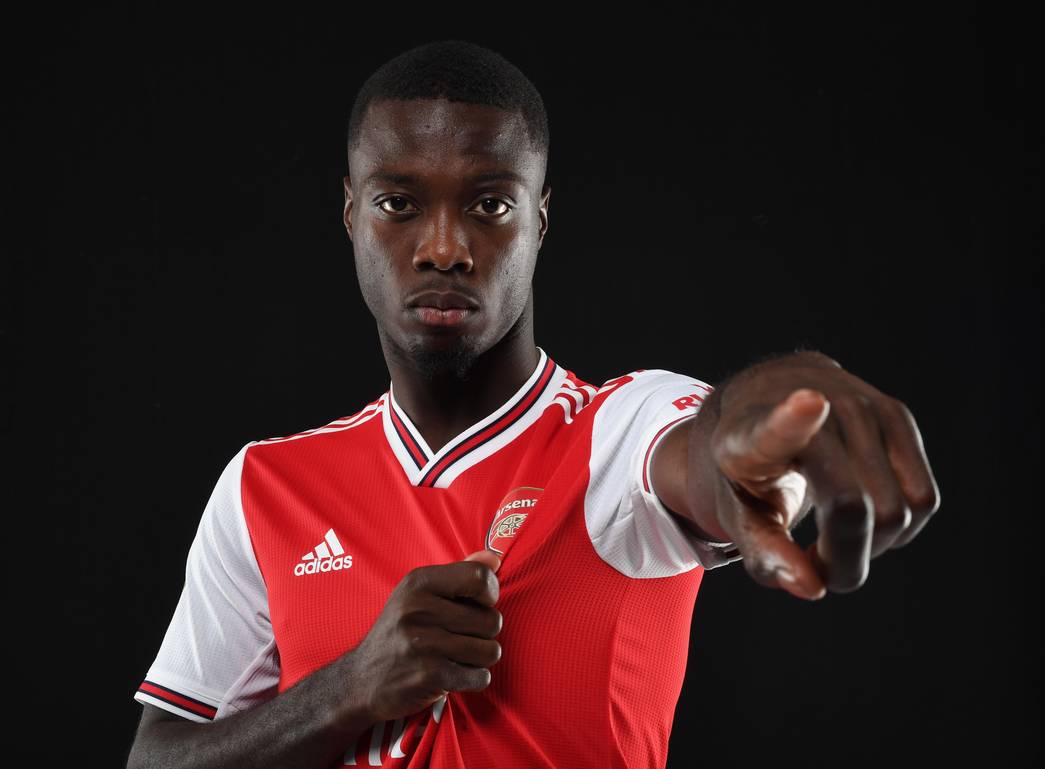 Nicolas Pepe via Arsenal.com