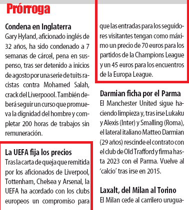 190901 mundo deportivo uefa price cap