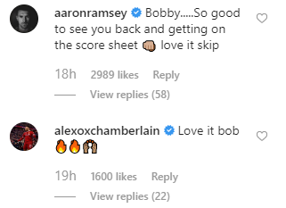 4 former Gunners send messages to Rob Holding and Hector Bellerin after injury comeback 4 Aaron Ramsey and Alex Oxlade Chamberlain