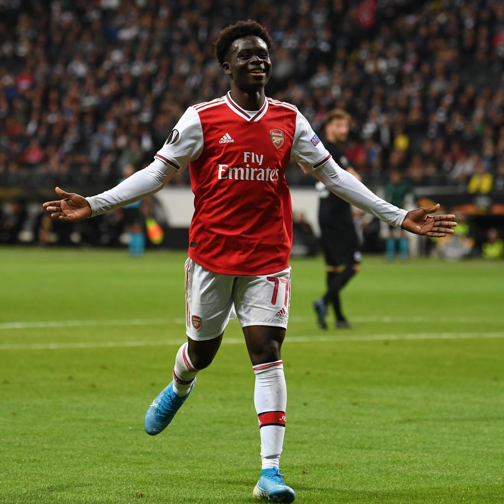 Unai Emery needs to stop citing 'young players' as a cause of his problems - they've helped more than they've hurt 3 Bukayo Saka (Photo via Twitter / ArsenalAcademy)