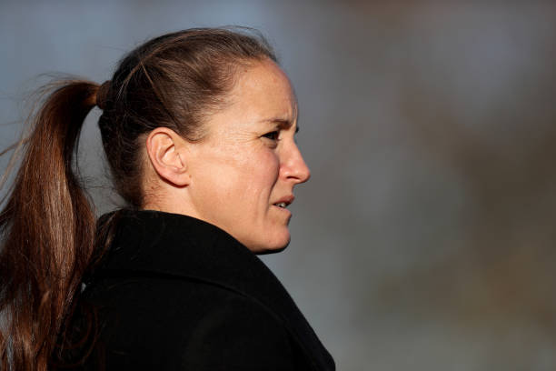 Winners, losers, Champions League places: FA WSL 2020/21 predictions 5 BROMLEY, ENGLAND - NOVEMBER 18: Casey Stoney, Manager of Manchester United Women looks on prior tothe FA Women's Championship match between Crystal Palace and Manchester United at Hayes Lane on November 18, 2018 in Bromley, England. (Photo by James Chance/Getty Images)
