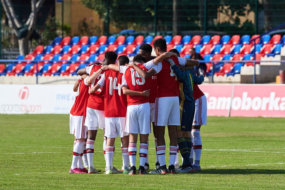 Arsenal u16s (Photo via Facebook Istria Youth Cup)