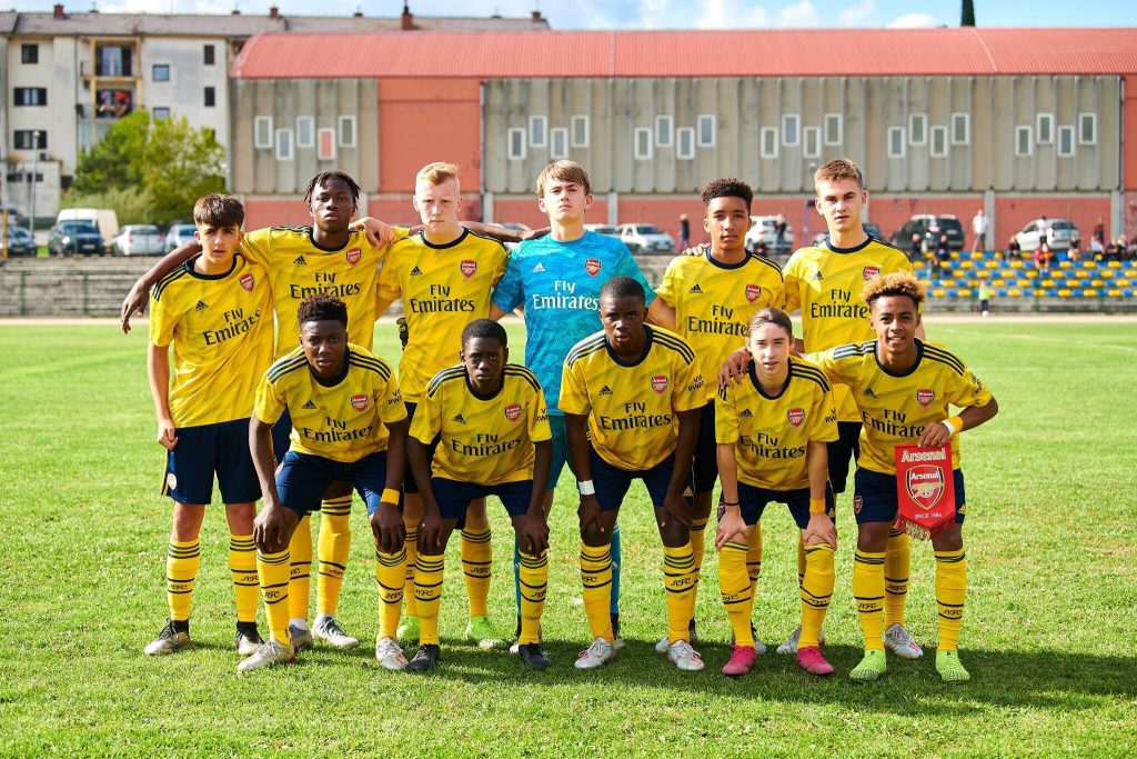 Arsenal u16s vs Slavia Praha