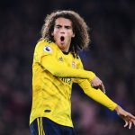 SHEFFIELD, ENGLAND - OCTOBER 21: Matteo Guendouzi of Arsenal reacts during the Premier League match between Sheffield United and Arsenal FC at Bramall Lane on October 21, 2019 in Sheffield, United Kingdom. (Photo by Laurence Griffiths/Getty Images)