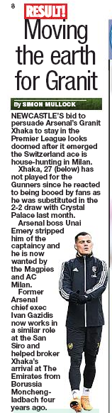 Daily Star on Sunday, 17 November, 2019 "Moving the earth for Granit"