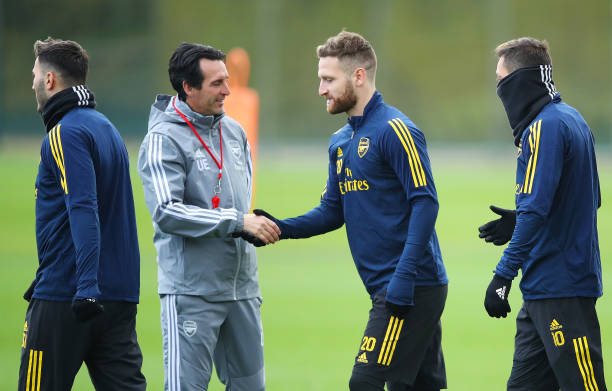 unai emery training 2