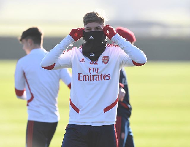 Emile Smith Rowe (Photo via Instagram)