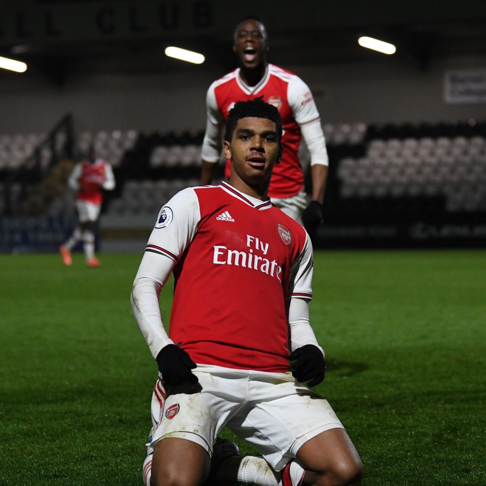 Tyreece John-Jules (Photo via Twitter / Arsenal Academy)