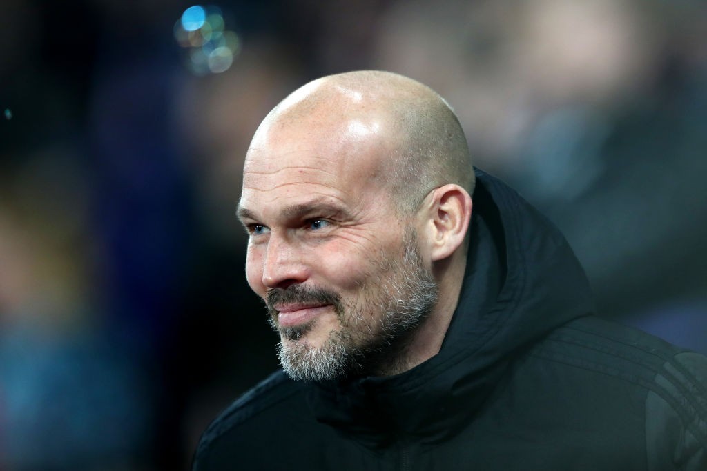 LONDON, ENGLAND - DECEMBER 09: Freddie Ljungberg, Interim Manager of Arsenal during the Premier League match between West Ham United and Arsenal FC...
