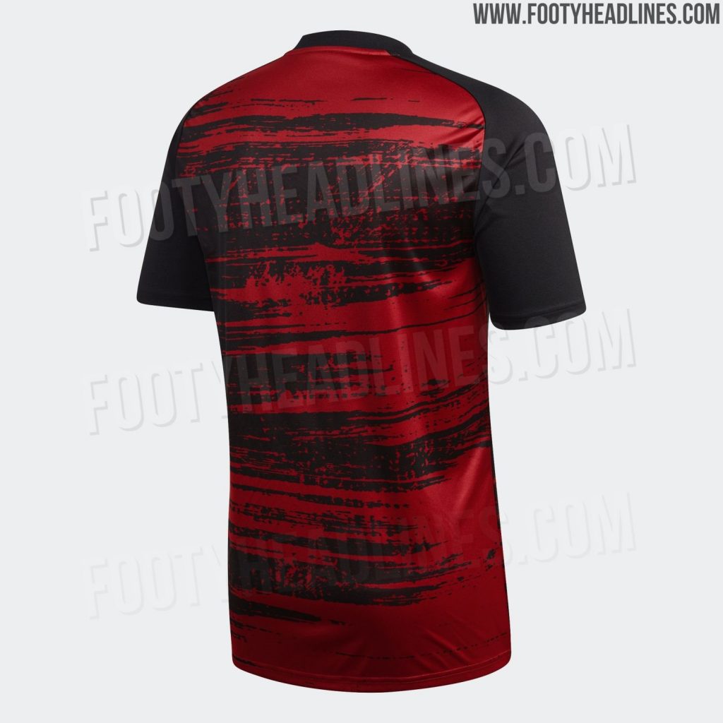 Arsenal pre-match kit for 2020-21 (Photo via FootyHeadlines.com)