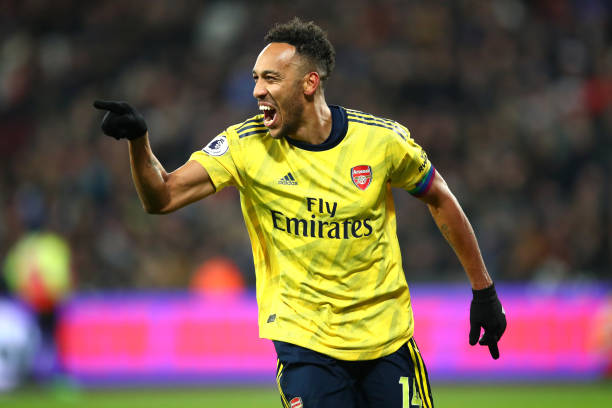 aubameyang v west ham
