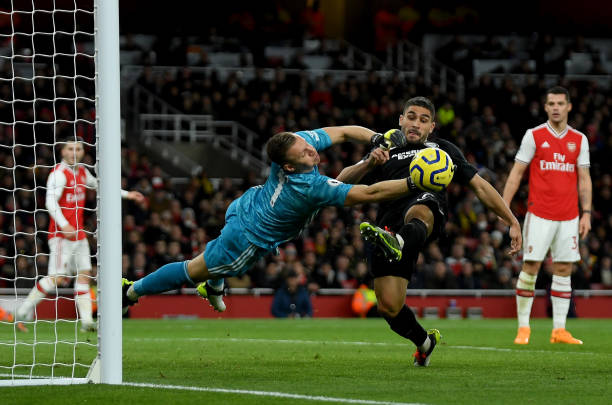 bernd leno v broighton