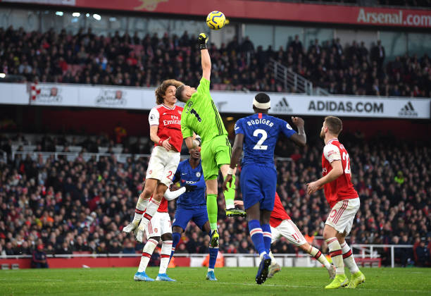 Arsenal players rally behind Bernd Leno on Instagram 2 LONDON, ENGLAND - DECEMBER 29: Bernd Leno of Arsenal unsuccessfully attempts to clear the ball leading to Chelsea's first goal during the Premier League match between Arsenal FC and Chelsea FC at Emirates Stadium on December 29, 2019 in London, United Kingdom. (Photo by Shaun Botterill/Getty Images)