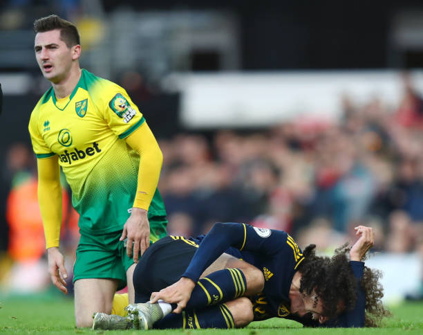 22 things I noticed as Arsenal bring back the banter era against Norwich 23 NORWICH, ENGLAND - DECEMBER 01: Matteo Guendouzi of Arsenal reacts to a tackle by Kenny McLean of Norwich City during the Premier League match between Norwich City and Arsenal FC at Carrow Road on December 01, 2019 in Norwich, United Kingdom. (Photo by Julian Finney/Getty Images)