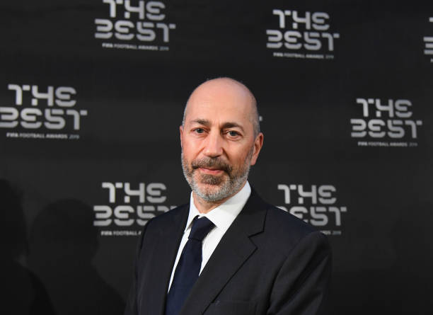 MILAN, ITALY - SEPTEMBER 23: Ivan Gazidis attends The Best FIFA Football Awards 2019 at the Teatro Alla Scala on September 23, 2019 in Milan, Italy...