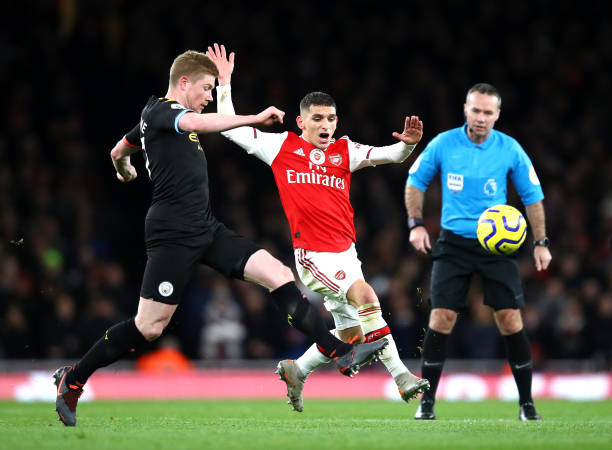 lucs torreira v manchester city