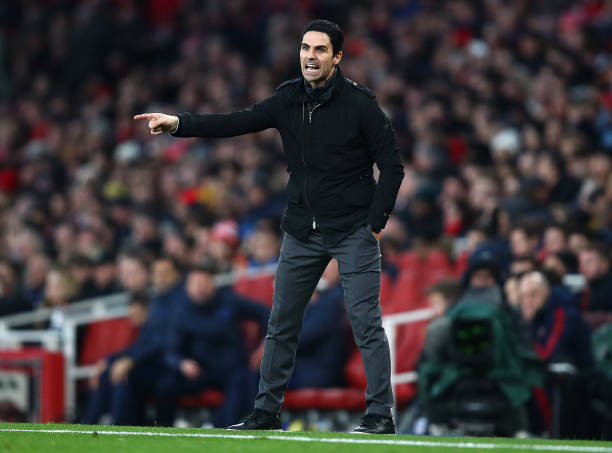 mike arteta v chelsea 2