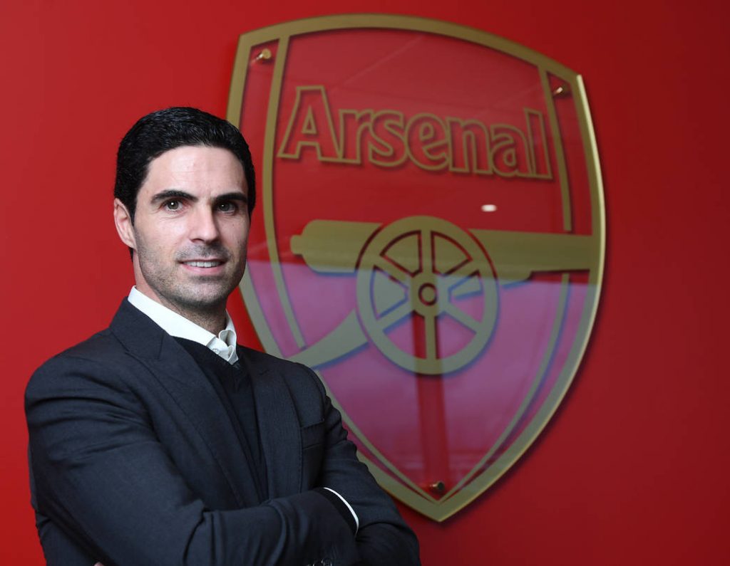 ST ALBANS, ENGLAND - DECEMBER 20: Arsenal Head Coach Mikel Arteta at London Colney on December 20, 2019 in St Albans, England. (Photo by Stuart MacFarlane/Arsenal FC via Getty Images)