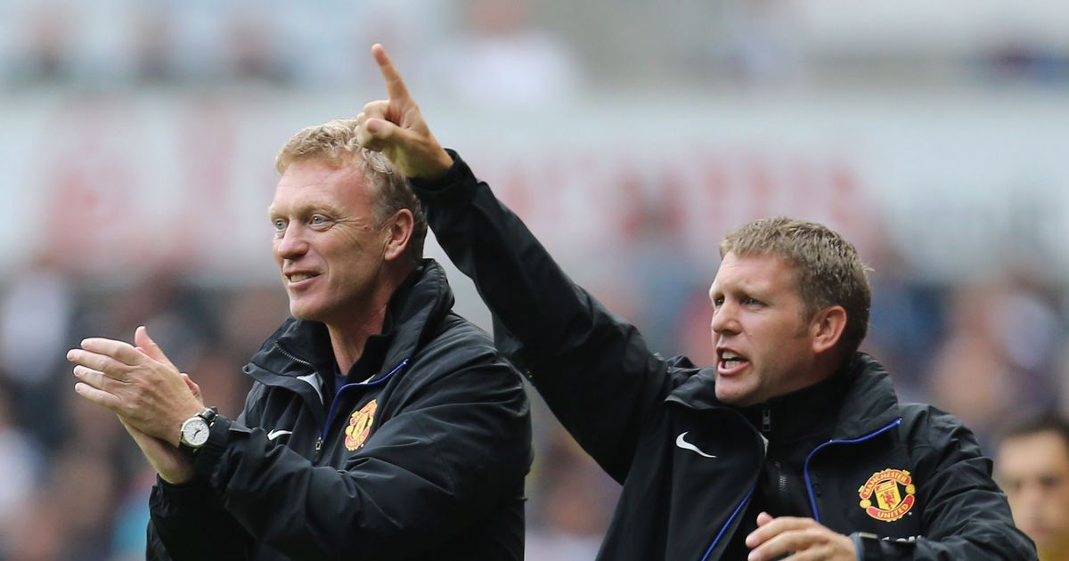 Who is Steve Round and what will he do at Arsenal with Mikel Arteta? 3 David Moyes and Steve Round at Manchester United