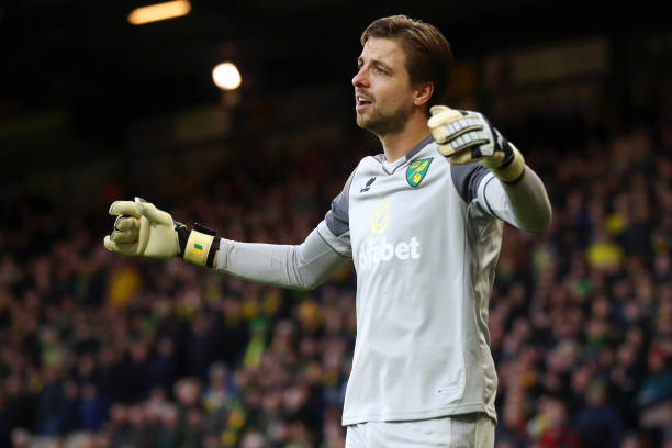 22 things I noticed as Arsenal bring back the banter era against Norwich 11 NORWICH, ENGLAND - DECEMBER 01: Tim Krul of Norwich City reacts during the Premier League match between Norwich City and Arsenal FC at Carrow Road on December 01, 2019 in Norwich, United Kingdom. (Photo by Julian Finney/Getty Images)