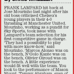 Chris Wheeler, Daily Mail, 12 August 2019