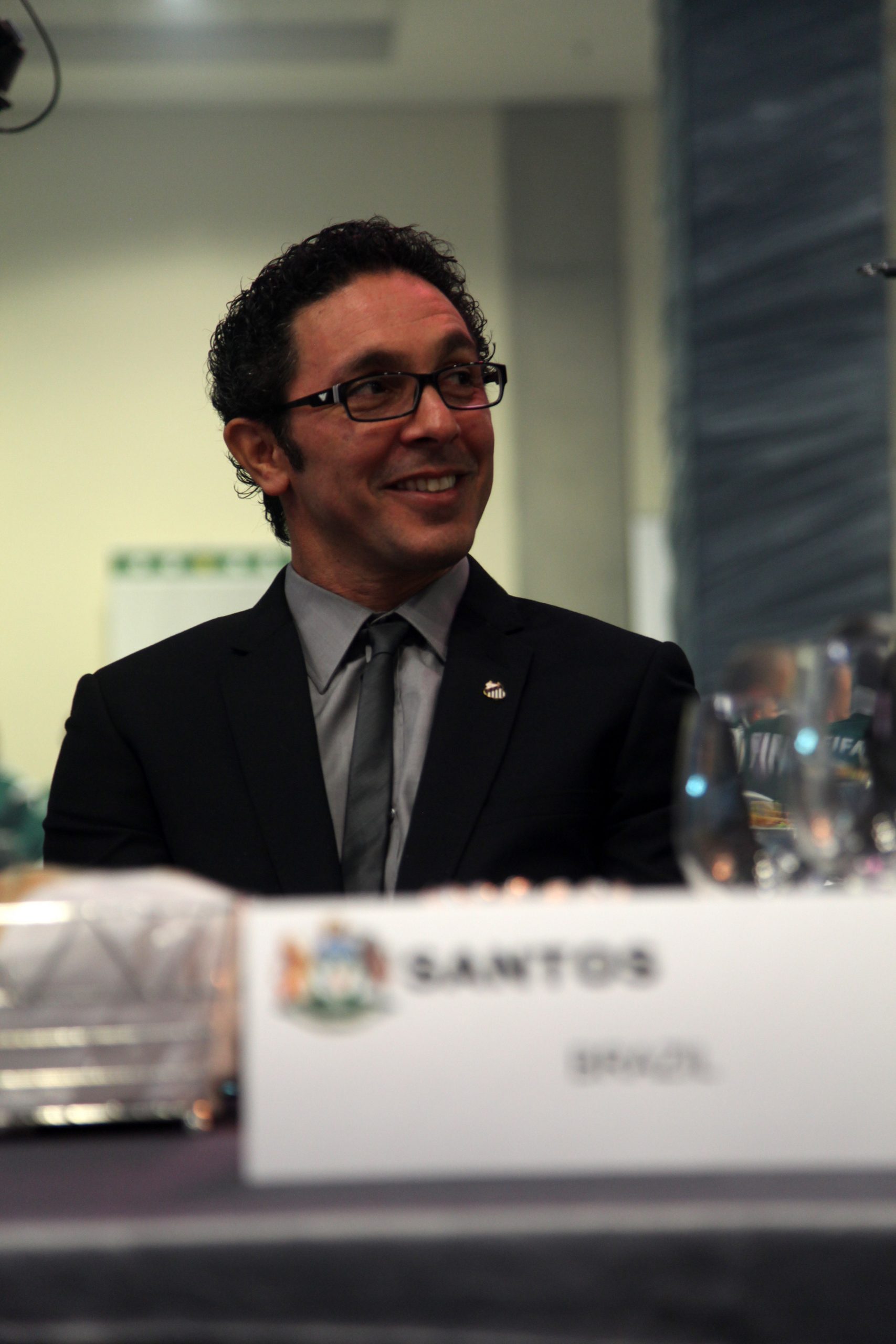Sandro Orlandelli during his time with Santos (Photo via Flickr.com)