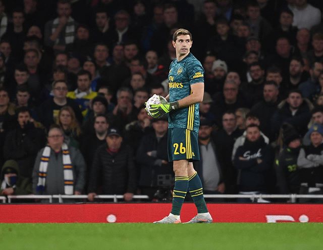 Arsenal Player Ratings vs Leeds: A tale of two halves 3 Emi Martinez (Photo via Instagram)