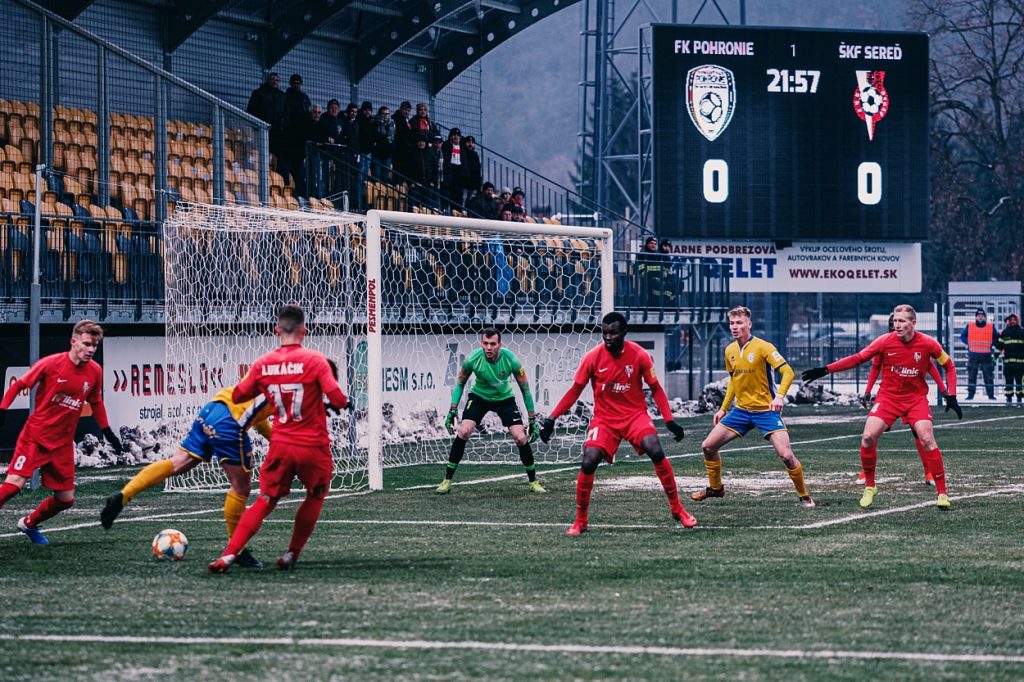 Dejan Iliev set for Jagiellonia loan after recall from Sered 2 Dejan Iliev in goal during his final game for SKF Sered against Pohronie (Photo via SKF Sered)