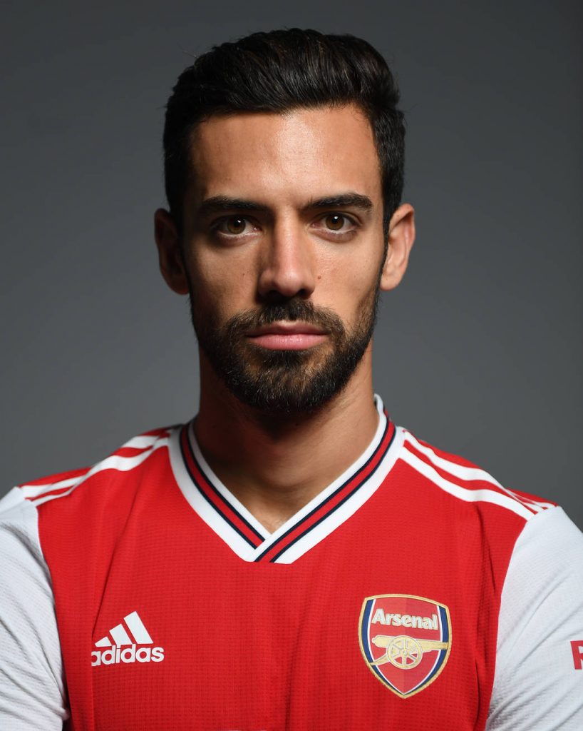 Official: Centre-back Pablo Mari joins Arsenal 2 ST ALBANS, ENGLAND - JANUARY 26: Pablo Mari of Arsenal on January 26, 2020 in St Albans, England. (Photo by Stuart MacFarlane/Arsenal FC via Getty Images)