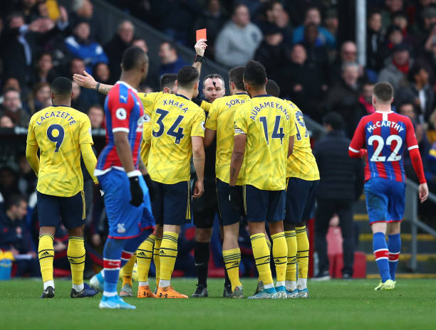 Latest Arsenal team news for Sheffield United 3 aubameyang red card v palace