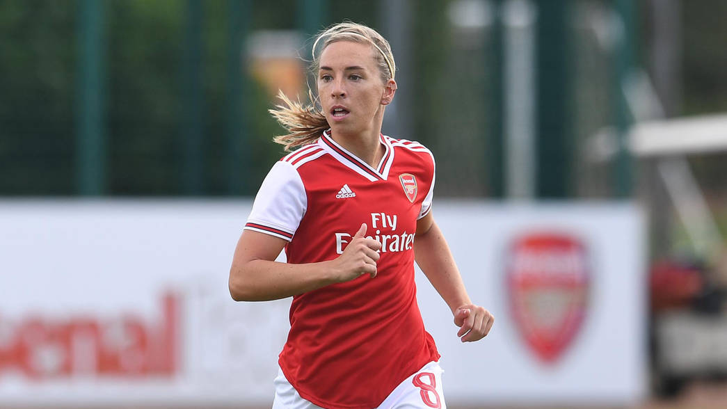 Jordan Nobbs ankle injury adds to Arsenal's post-Chelsea woes 2 ST ALBANS, ENGLAND - AUGUST 18: Jordan Nobbs of Arsenal during the match between Arsenal and West Ham United at London Colney on August 18, 2019 in St Albans, England. (Photo by David Price/Arsenal FC via Getty Images)