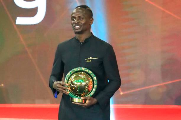 Former Arsenal striker wins African Player of the Year but Aubameyang misses out to Liverpool star 3 Senegal winger Sadio Mane smiles after winning the Player of the Year award during the 2019 CAF Awards in the Egyptian resort town of Hurghada on January 7, 2020. (Photo by Khaled DESOUKI / AFP) (Photo by KHALED DESOUKI/AFP via Getty Images)