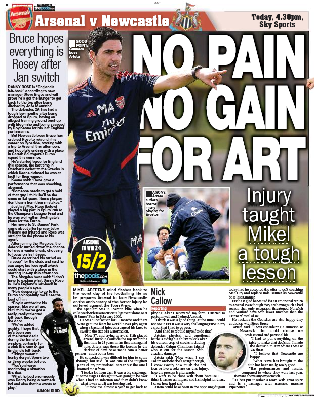 Star on Sunday 16 February 2020