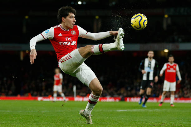Atletico, Betis & Sevilla interested in Bellerin transfer 2 Arsenal's Spanish defender Hector Bellerin controls the ball during the English Premier League football match between Arsenal and Newcastle United at the Emirates Stadium in London on February 16, 2020.