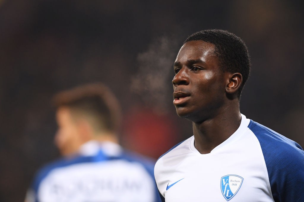 Jordi Osei-Tutu returns to the pitch in VfL Bochum win 2 HAMBURG, GERMANY - NOVEMBER 08: Jordi Osei Tutu of VfL Bochum. Second Bundesliga match between FC St. Pauli and VfL Bochum 1848 at Millerntor Stadium on November 08, 2019 in Hamburg, Germany. (Photo by Oliver Hardt/Bongarts/Getty Images)