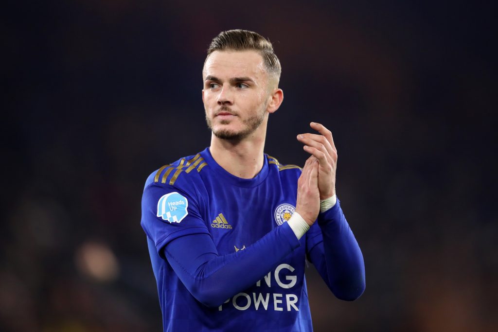 Positive signs in Arsenal negotiations for James Maddison 2 James Maddison of Leicester City shows his appreciation to the fans after the Premier League match between Wolverhampton Wanderers and Leicester City at Molineux on February 14, 2020 in Wolverhampton, United Kingdom.