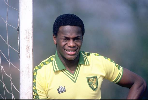 Apr 1981: Portrait of Justin Fashanu of Norwich City.