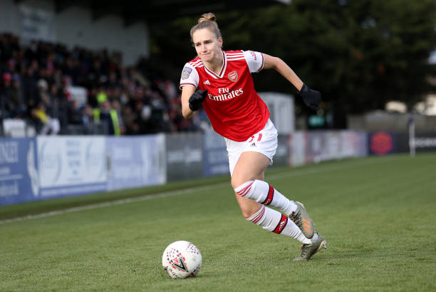 Vivianne Miedema's phenomenal season so far - will it be taken from her? 2 Vivianne Miedema of Arsenal runs with the ball during the Barclays FA Women's Super League match between Arsenal and Bristol City at Meadow Park on December 01, 2019 in Borehamwood, United Kingdom.