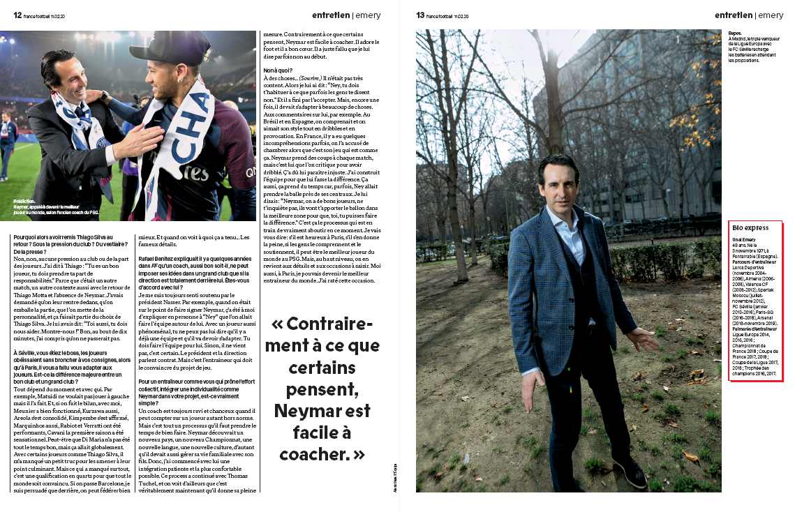 unai emery FF3 feb 2020