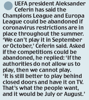 200406 daily mail euefa to abandon cl el