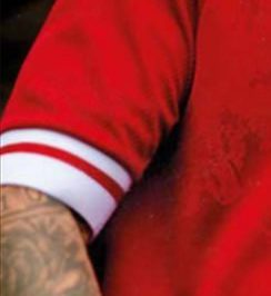 Leaked: Futher details of Arsenal 2020-21 Home Kit 3 Adidas condivo 20 template (Photo via FootyHeadlines)