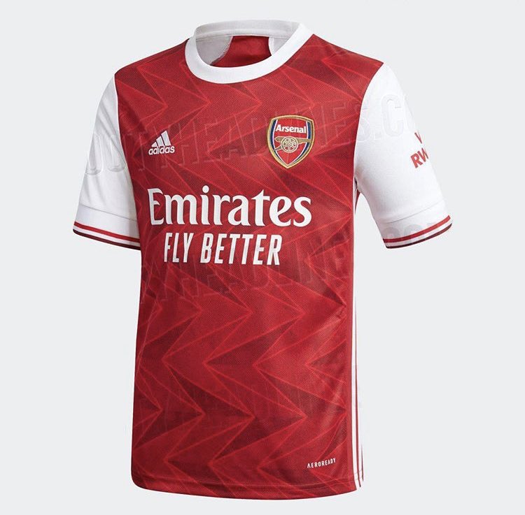 Leaked: Arsenal 2020/21 Home Kit photos 2 Photo via Footy Headlines