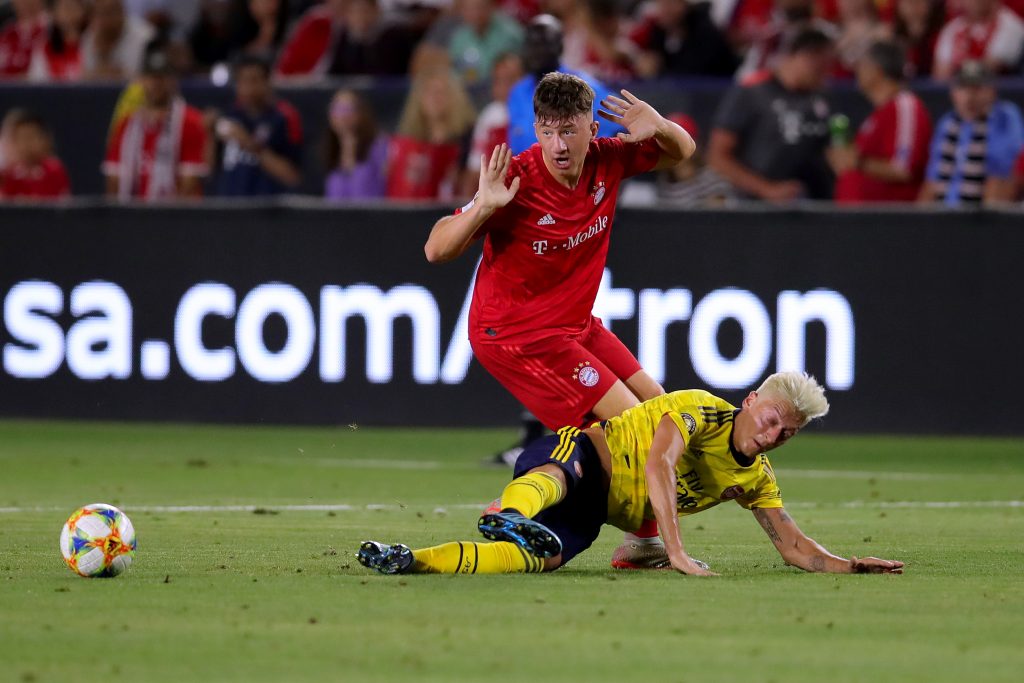 Arsenal register their interest in Bayern teenager Stiller 2 arsenal v fc bayern 2019 international champions cup 1