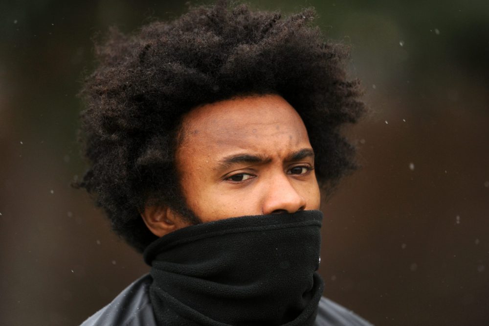 COBHAM, ENGLAND - FEBRUARY 24: Willian of Chelsea walks out ahead of a training session ahead of their UEFA Champions League Round of 16 first leg ...