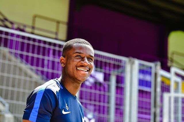 Jordi Osei-Tutu with VfL Bochum (Photo via Osei-Tutu on Instagram)