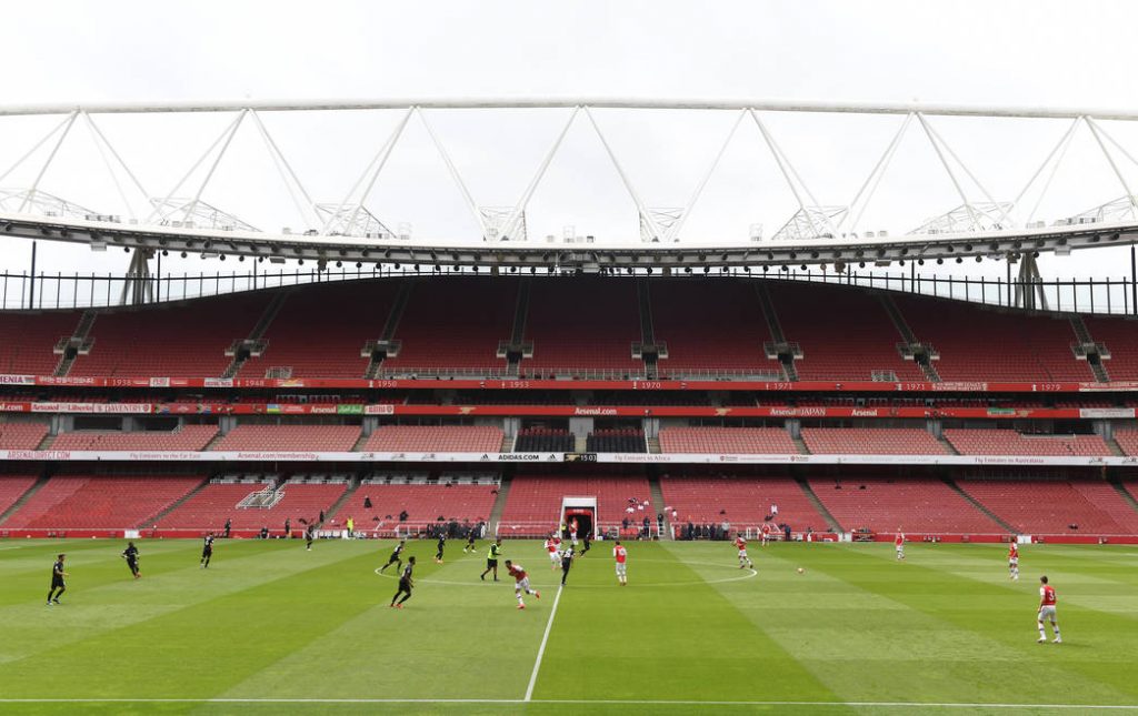 5 things we learned from Arsenal friendly vs Charlton 6 LONDON, ENGLAND - JUNE 06: Arsenal during a friendly match between Arsenal and Charlton Athletic at Emirates Stadium on June 06, 2020 in London, England. (Photo by Stuart MacFarlane/Arsenal FC via Getty Images)