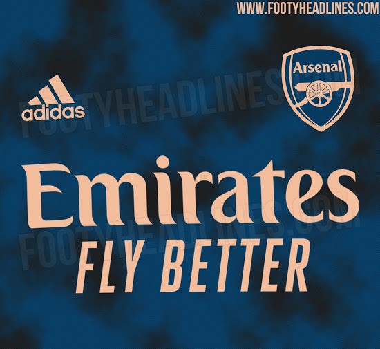 Arsenal third kit expected design (Photo via FootyHeadlines.com)
