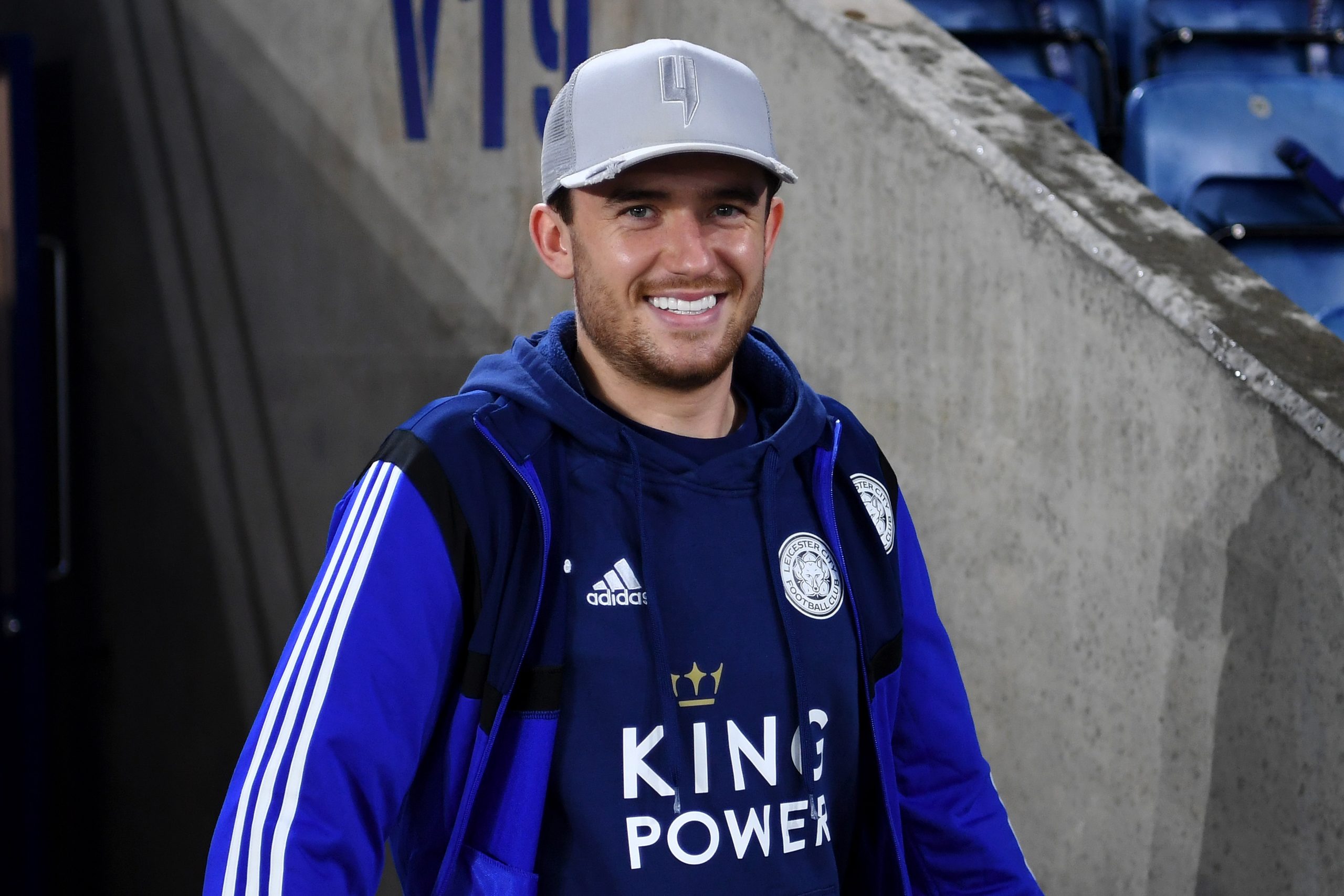 LEICESTER, ENGLAND - MARCH 09: Ben Chilwell of Leicester City is pictured prior to the Premier League match between Leicester City and Aston Villa ...