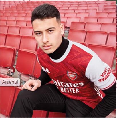 Arsenal Home Kit 2020/21 (Photo via Sports Direct)