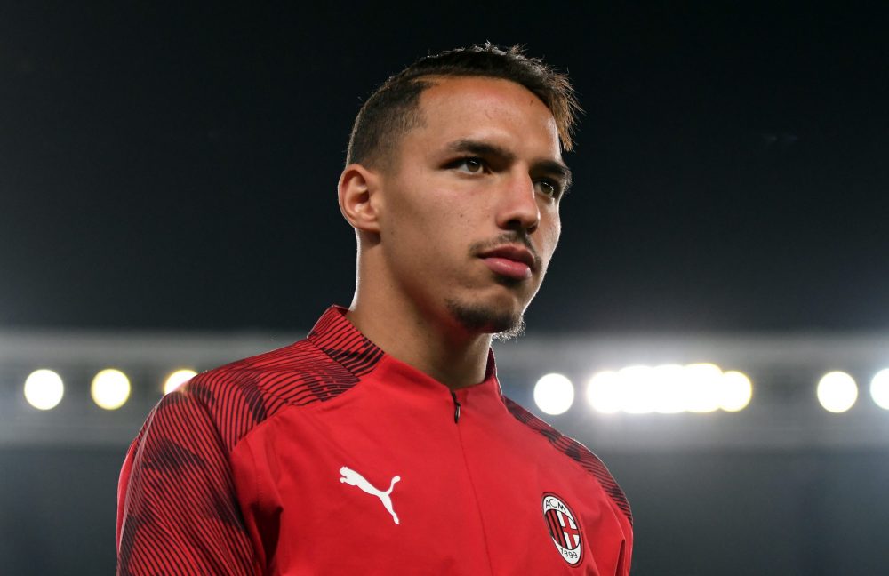 VERONA, ITALY - SEPTEMBER 15: Ismael Bennacer of AC Milan looks on during the Serie A match between Hellas Verona and AC Milan at Stadio Marcantoni...